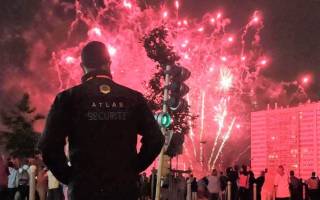 ATLAS sécurise le feu d'artifice de la Fête nationale