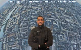 Intervention exemplaire de nos agents Djim Momar TEUW et Rachid CHAIB le 12 mars 2025