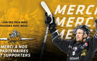 Nos partenaires les Dragons de Rouen deviennent champions de France !