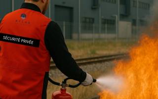 🔥 Retour sur une intervention exemplaire : les équipes Atlas Sécurité en première ligne face à un départ de feu.